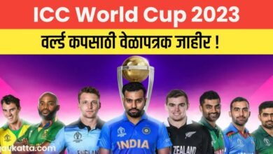 ICC World Cup 2023 TImetable
